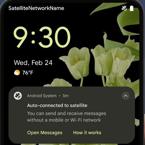 Android Satellite Messages 15