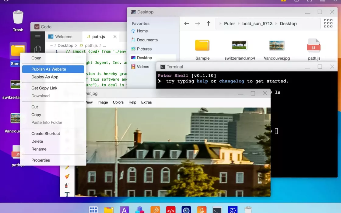 Desktop environment for web browser goes open source and it's amazing