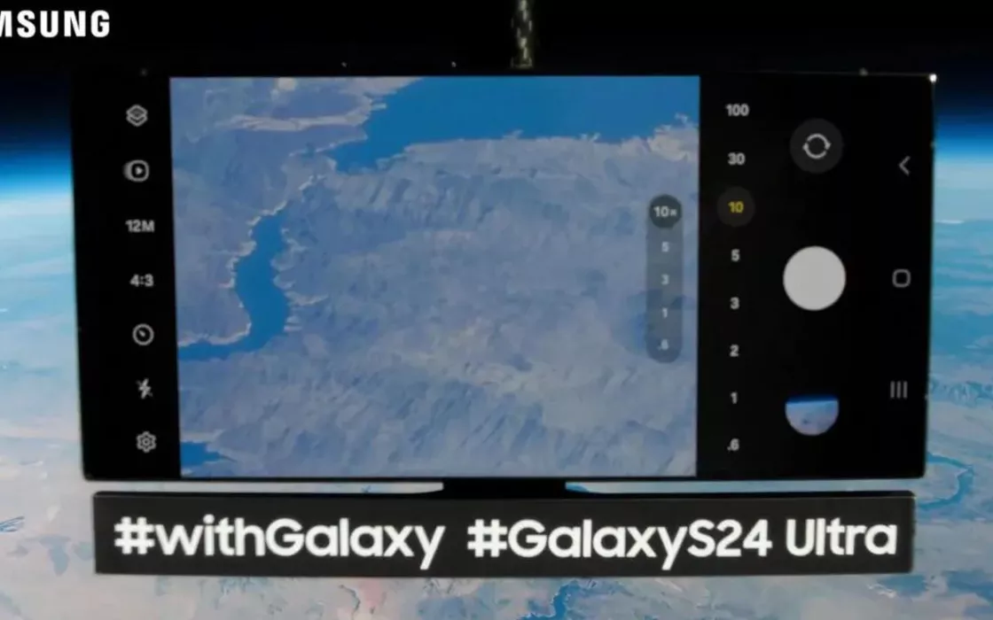 Galaxy S24 Ultra, zoom photos of Earth from space are monstrous