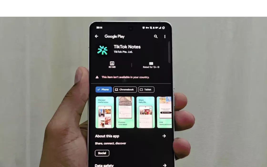 TikTok Notes available for download for some users: it will challenge Instagram