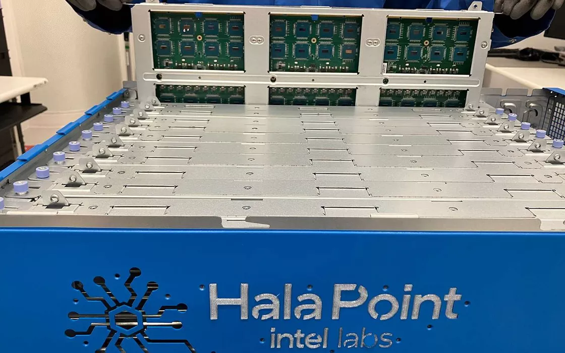 What is Intel Hala Point, the largest neuromorphic system in the world